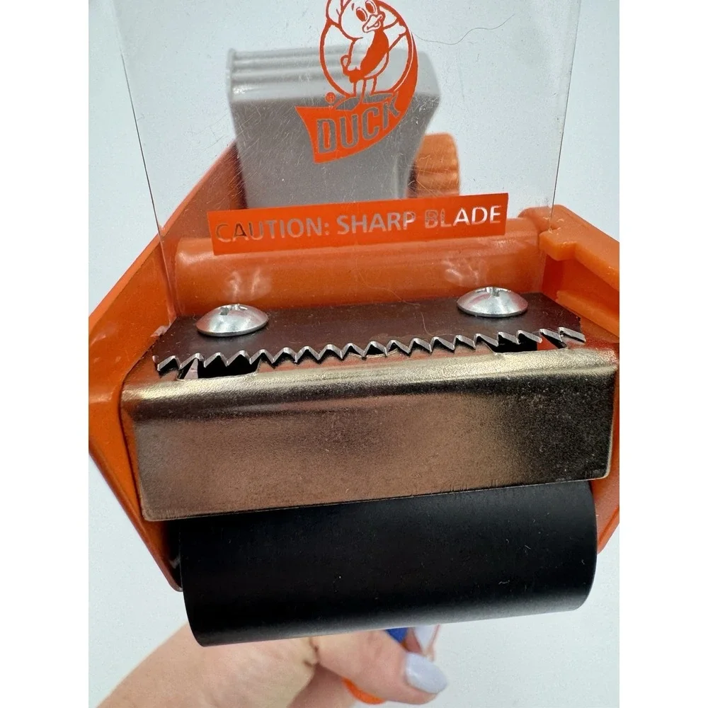 Duck Brand Heavy Duty Packing Tape Gun With Foam Handle No Tape Included